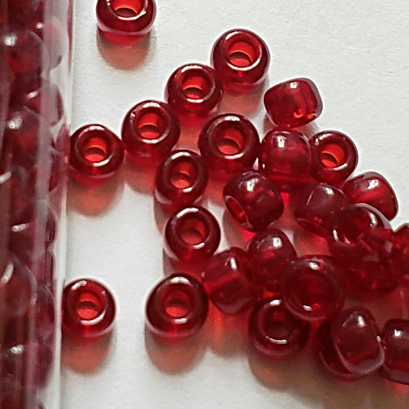 Seed Beads - 6/0 Transparent