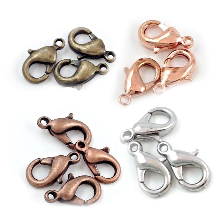 1 Stainless Steel Lobster Clasp - Flat Oval Style in 13mm, 14mm, 18mm, –  Creating Unkamen