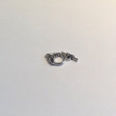 Clasps - Silver Coloured Toggle