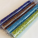 Seed Beads - 8/0 Silver/Gilt Lined