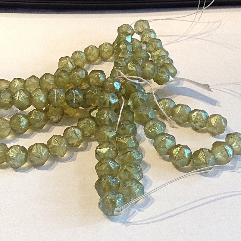 Czech Glass Beads - English Cut Beads