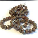 Czech Glass Beads - English Cut Beads