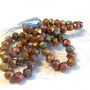 Czech Glass Beads - English Cut Beads