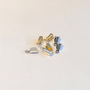 Fold over Crimps - Leather/Cord or Ribbon(Multi strand)