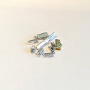 Fold over Crimps - Leather/Cord or Ribbon(Multi strand)