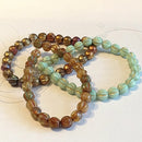 Czech Glass Beads - Melon Beads