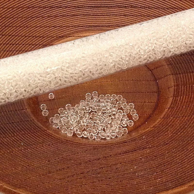 Seed Beads - 6/0 Transparent
