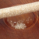 Seed Beads - 8/0 Silver/Gilt Lined