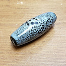 Ceramic Long Barrel Bead - 38mm x 13mm