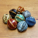 Ceramic Large Melon Bead - 20mm x 18mm