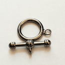 Clasp - Black Oxide/Gunmetal Toggle Clasp