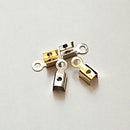 Fold over Crimps - Leather/Cord or Ribbon(Multi strand)