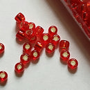 Seed Beads - 6/0 Silver/Gilt Lined