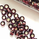 Seed Beads - 6/0 Silver/Gilt Lined
