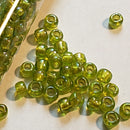 Seed Beads - 6/0 AB(Aurora Borealis)/ Iris/ Rainbow