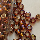 Seed Beads - 6/0 AB(Aurora Borealis)/ Iris/ Rainbow