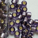 Seed Beads - 6/0 Silver/Gilt Lined