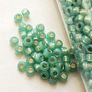 Seed Beads - 8/0 Silver/Gilt Lined
