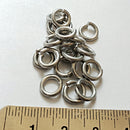 Jump Rings - Open - Specialty - Bright Aluminum