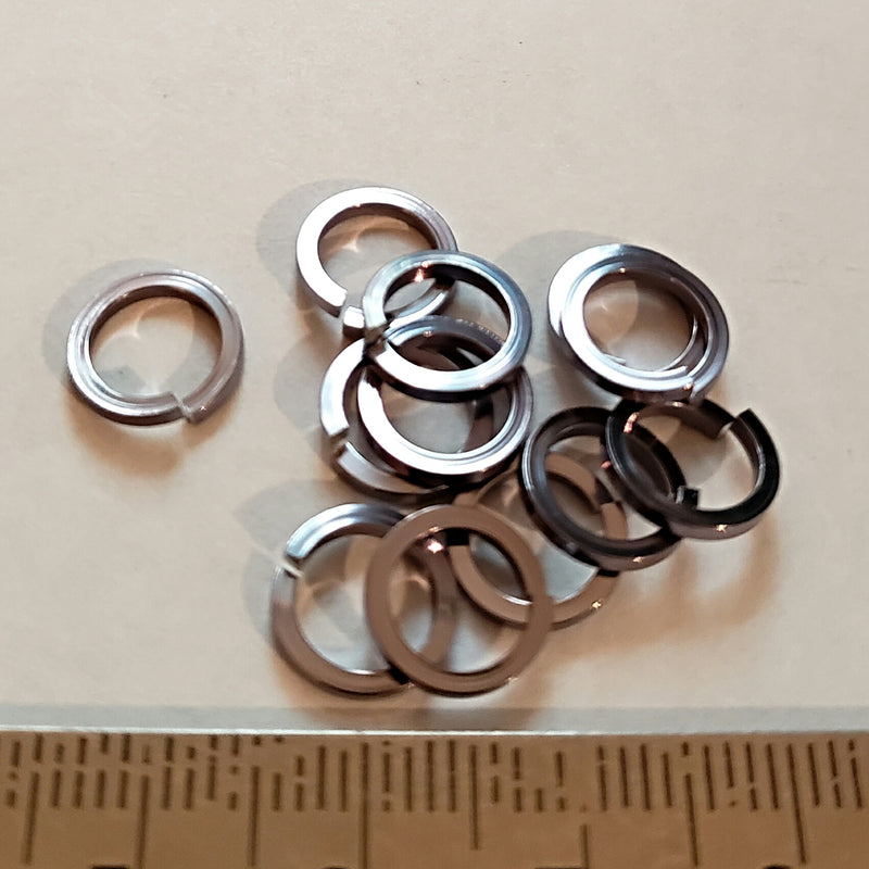 Jump Rings - Open - Anodized Aluminum - Square
