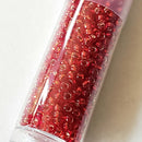 Seed Beads - 15/0 Silver/Gilt and Lined