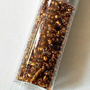 Seed Beads - 15/0 Silver/Gilt and Lined