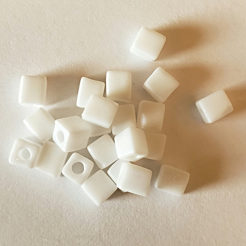 4mm Cube Beads - Miyuki Japanese Beads