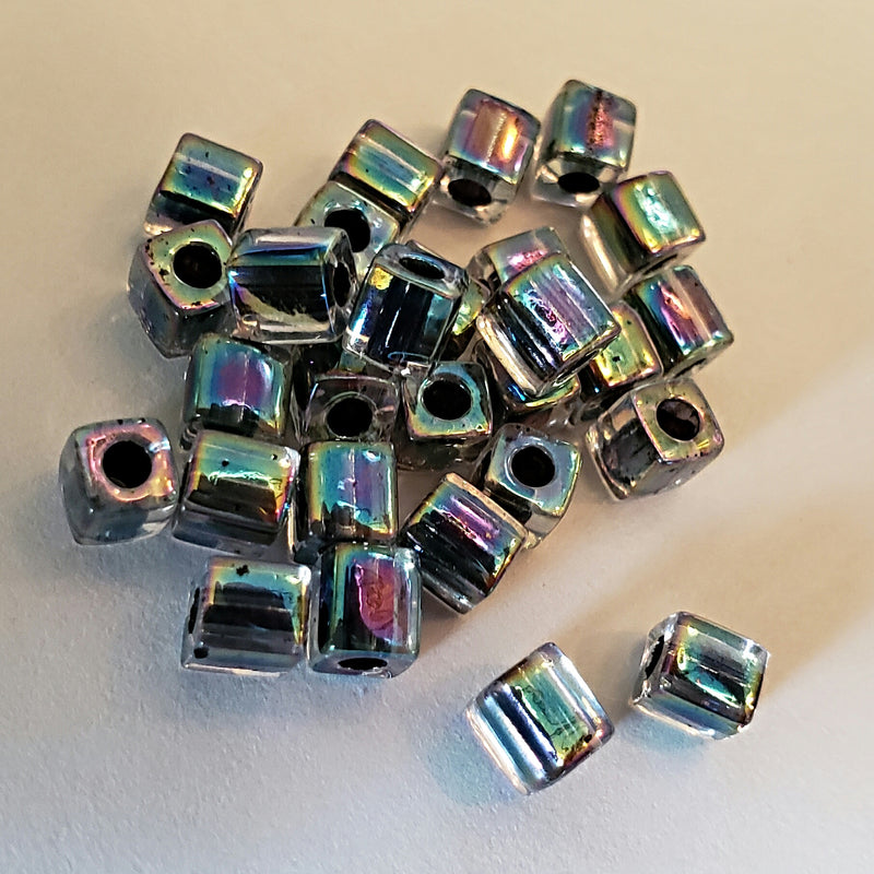 4mm Cube Beads - Miyuki Japanese Beads
