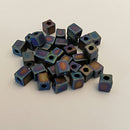 4mm Cube Beads - Miyuki Japanese Beads